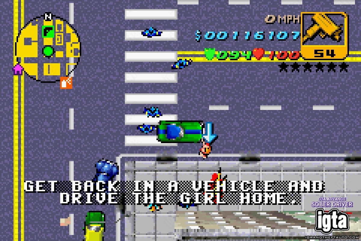 GTA Advance Sober Driver 16