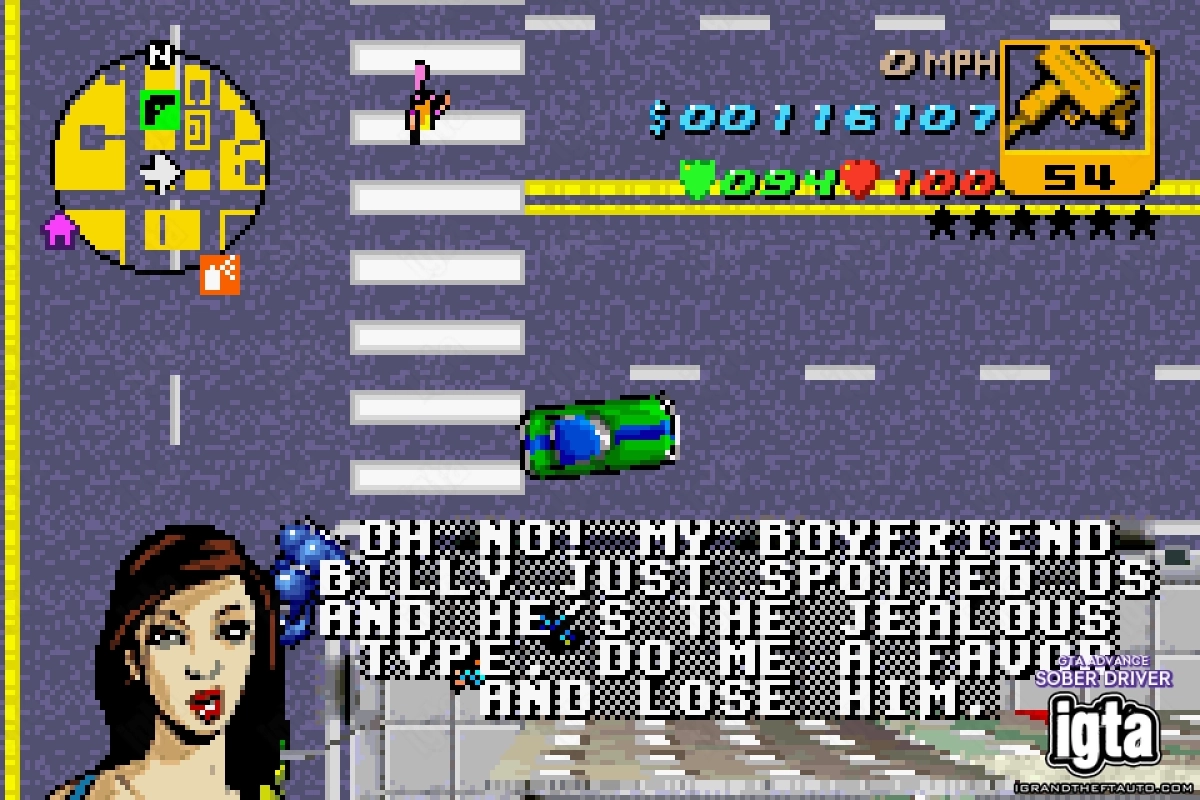 GTA Advance Sober Driver 17