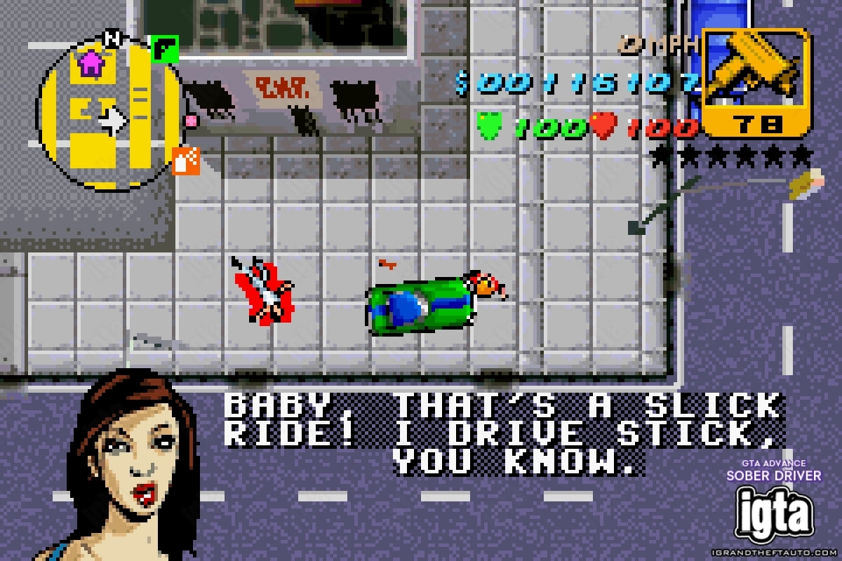 GTA Advance Sober Driver 5
