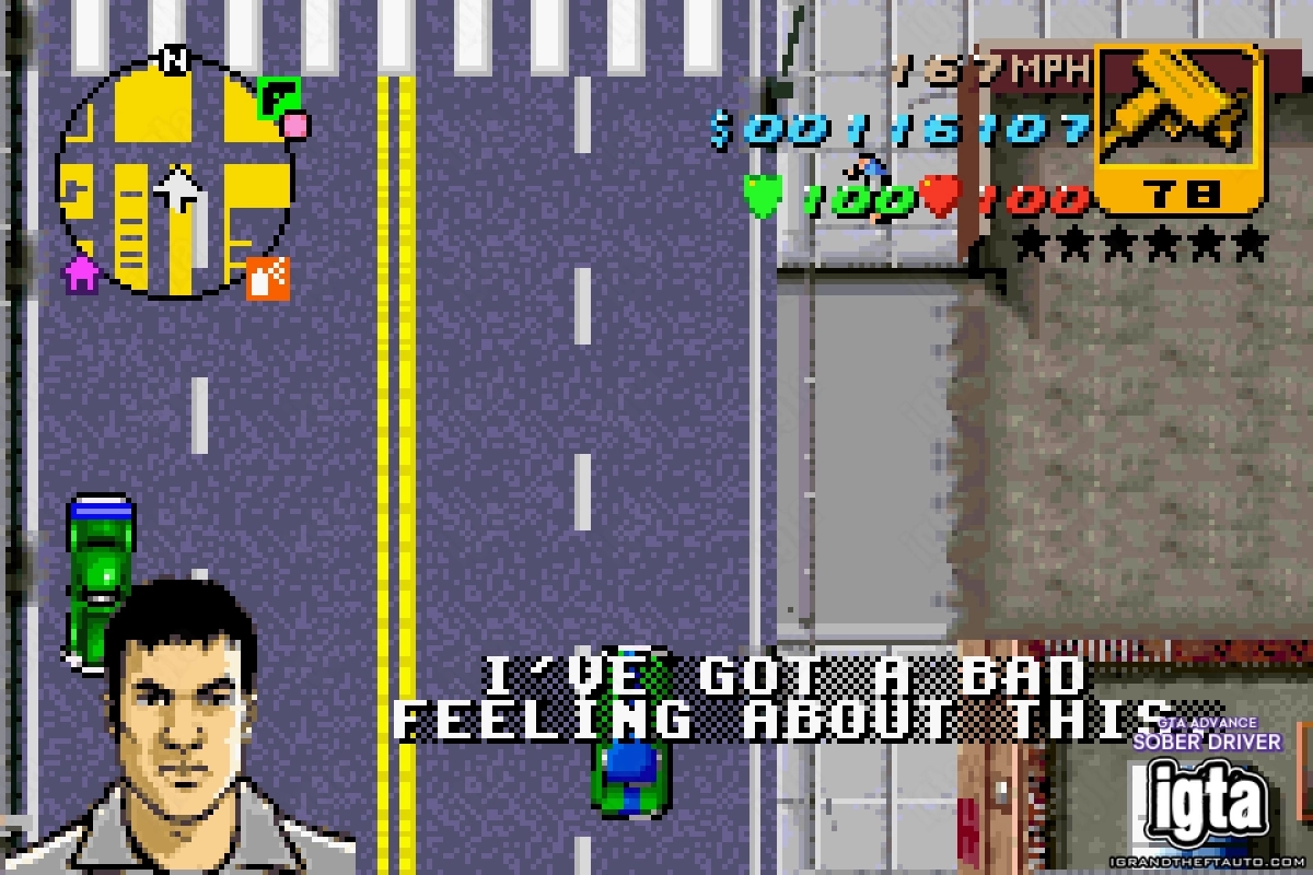 GTA Advance Sober Driver 8