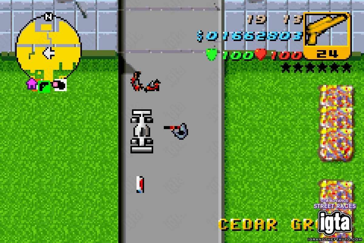 GTA Advance Street Race Reward F1 Car