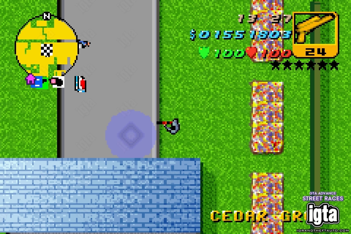 GTA Advance Street Race Start Shoreside