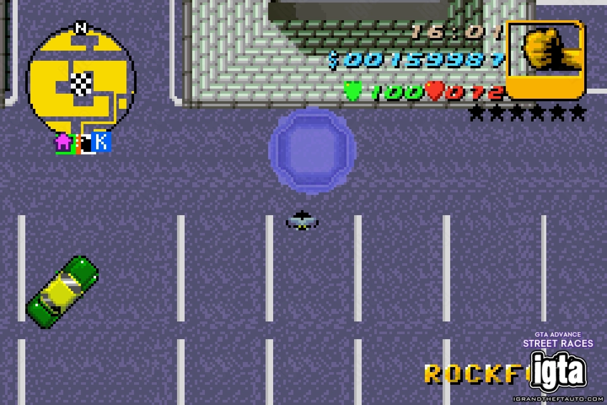GTA Advance Street Race Start Staunton