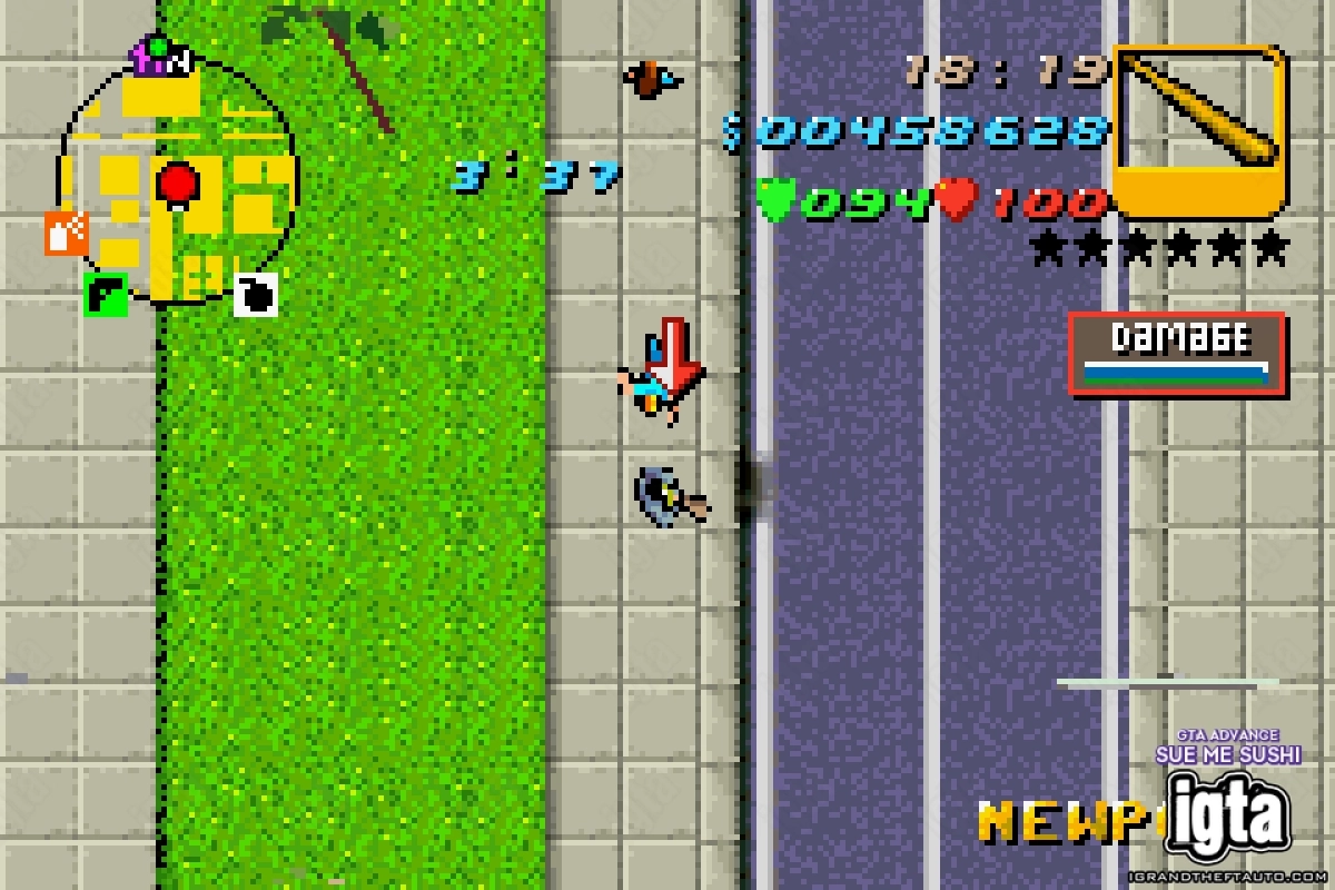 GTA Advance Sue Me Sushi 13