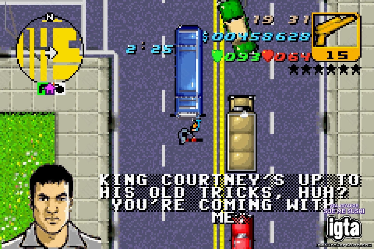 GTA Advance Sue Me Sushi 20