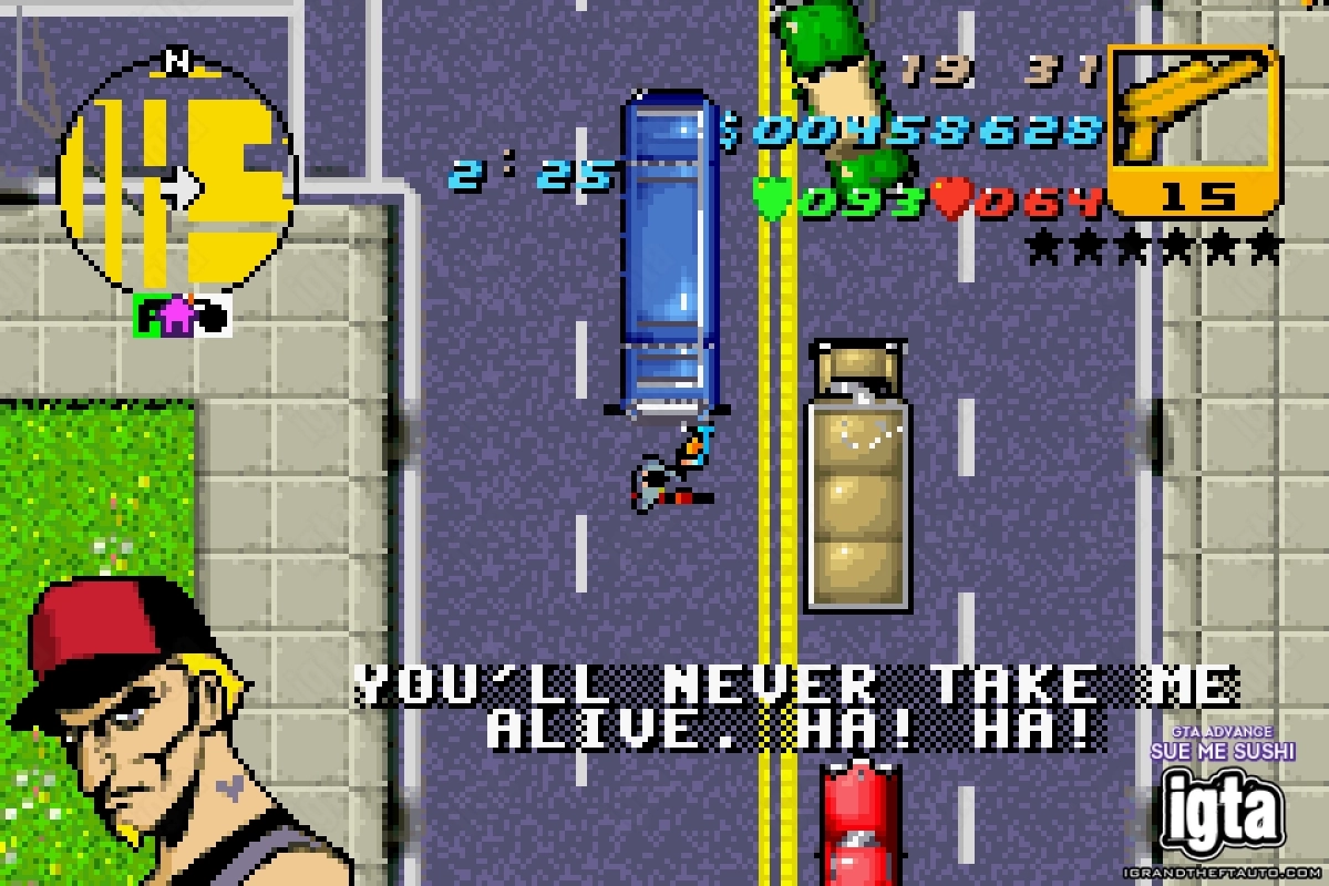 GTA Advance Sue Me Sushi 21