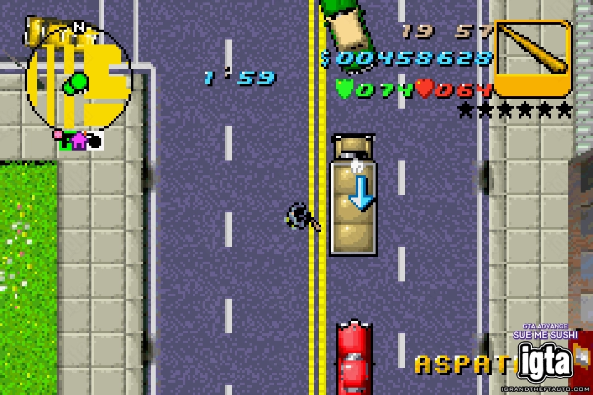 GTA Advance Sue Me Sushi 24