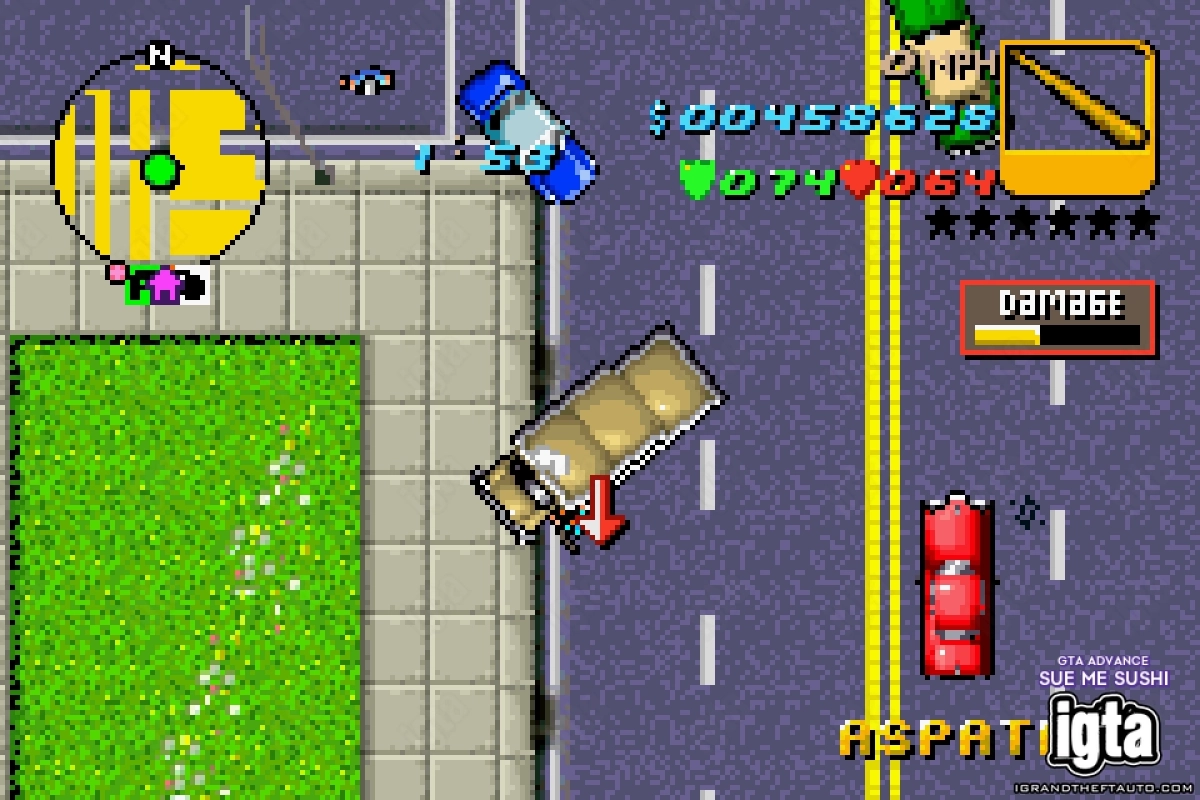 GTA Advance Sue Me Sushi 25