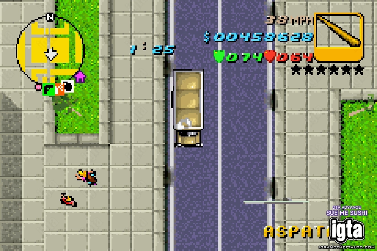 GTA Advance Sue Me Sushi 26