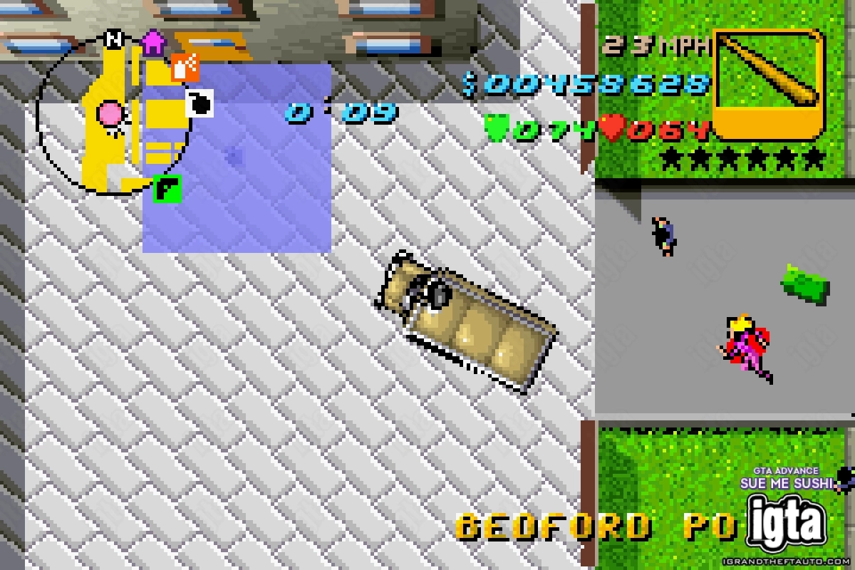 GTA Advance Sue Me Sushi 27