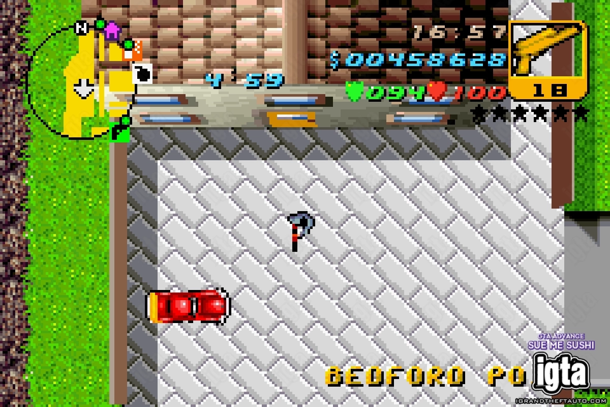 GTA Advance Sue Me Sushi 3
