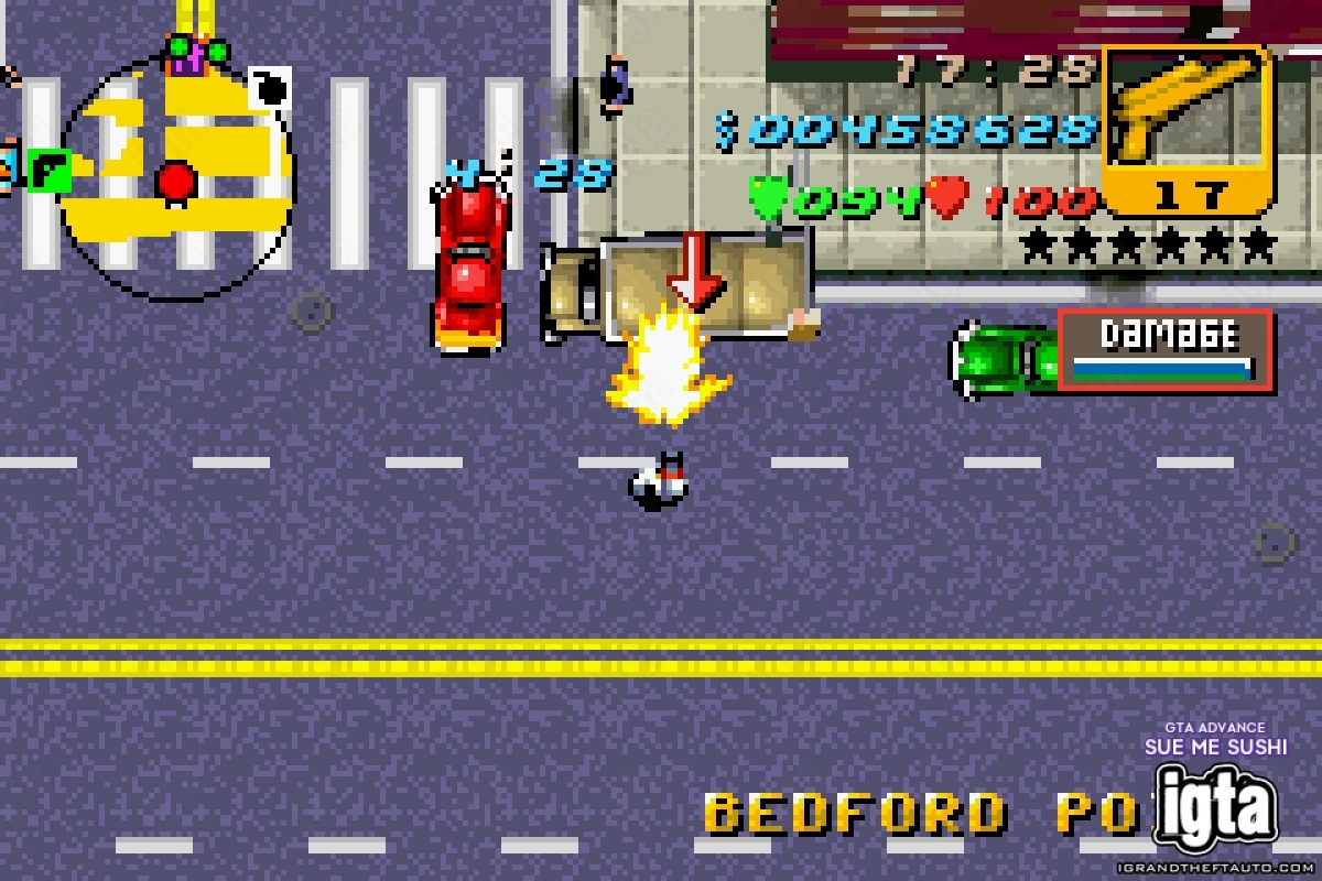GTA Advance Sue Me Sushi 4