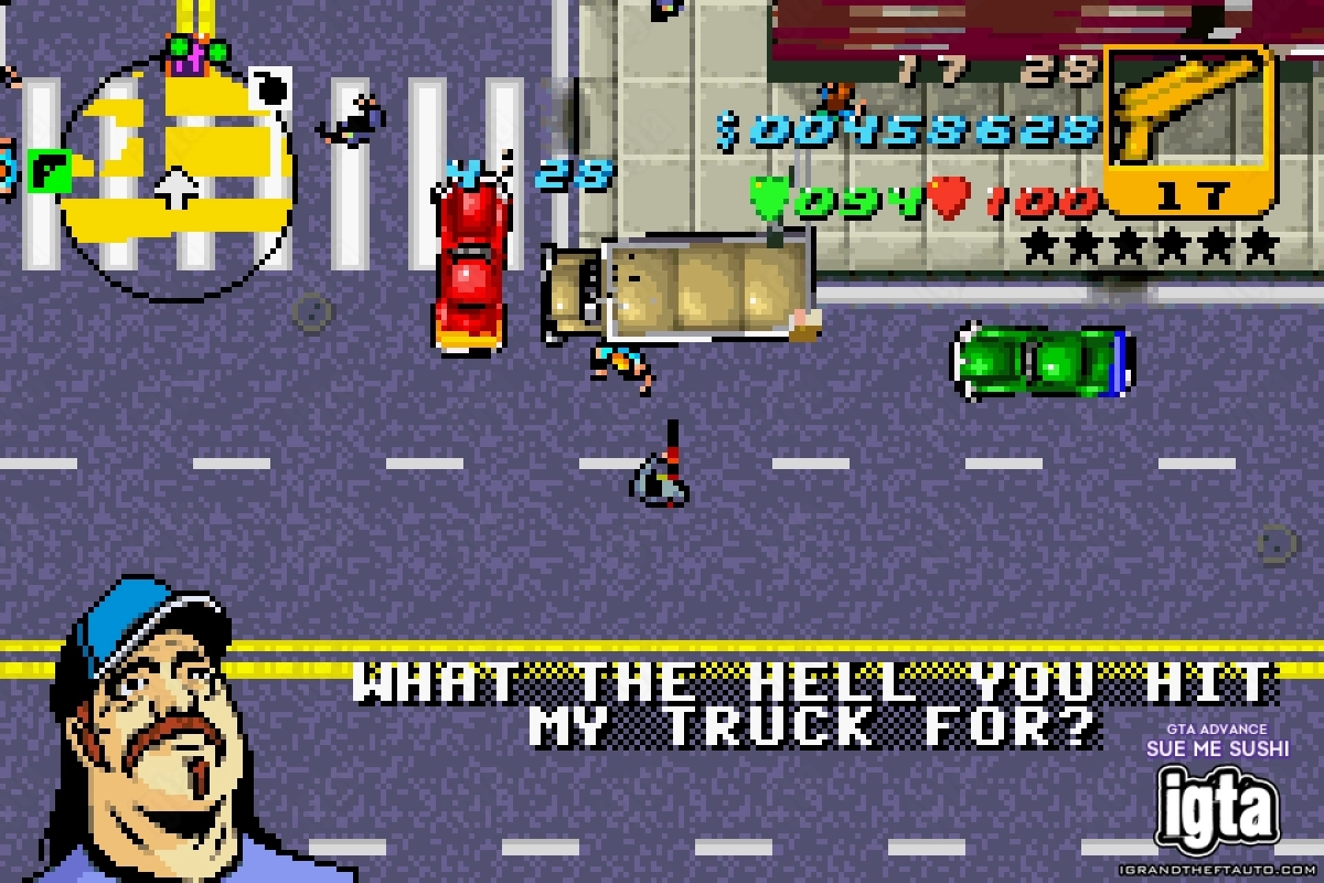 GTA Advance Sue Me Sushi 5