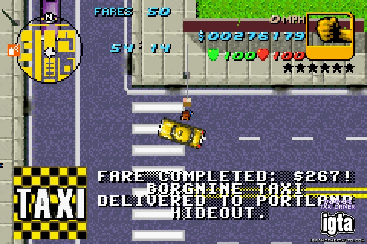 GTA Advance Taxi Driver 13