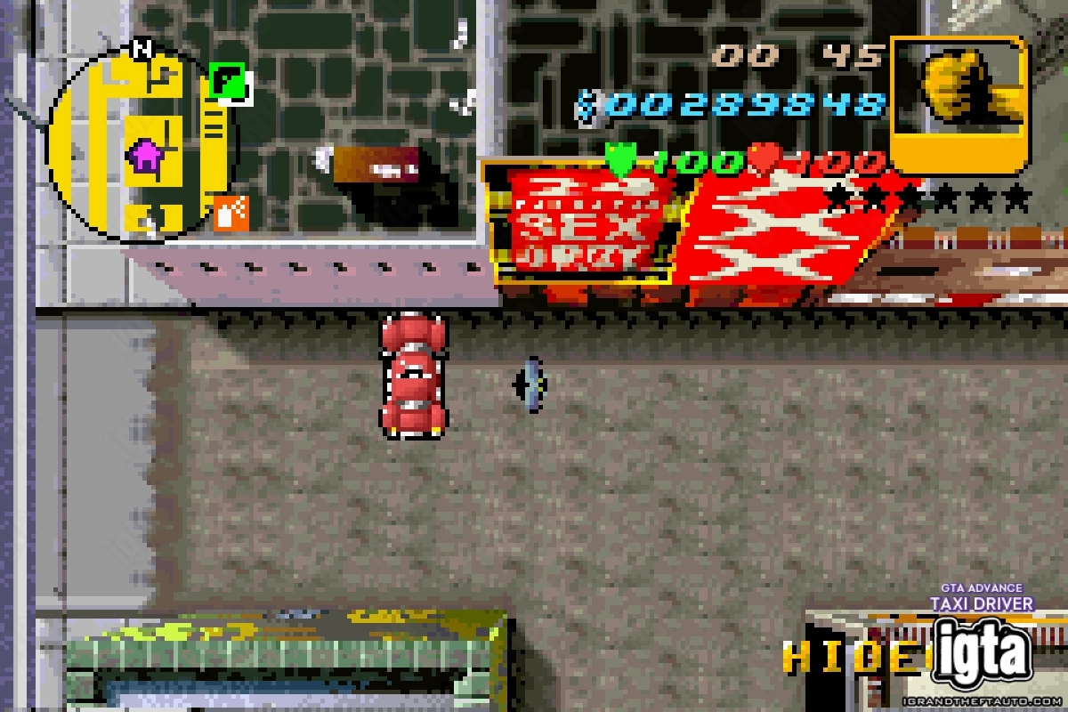 GTA Advance Taxi Driver (Borgnine)