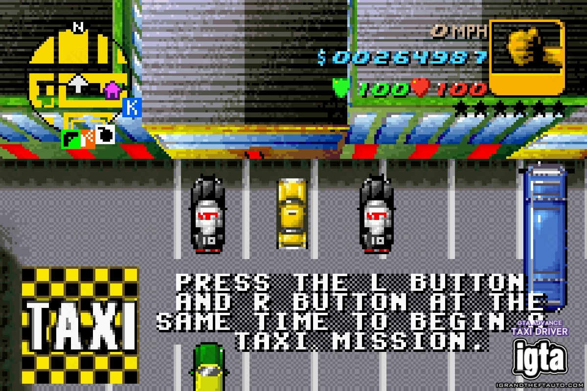 GTA Advance Taxi Driver 2