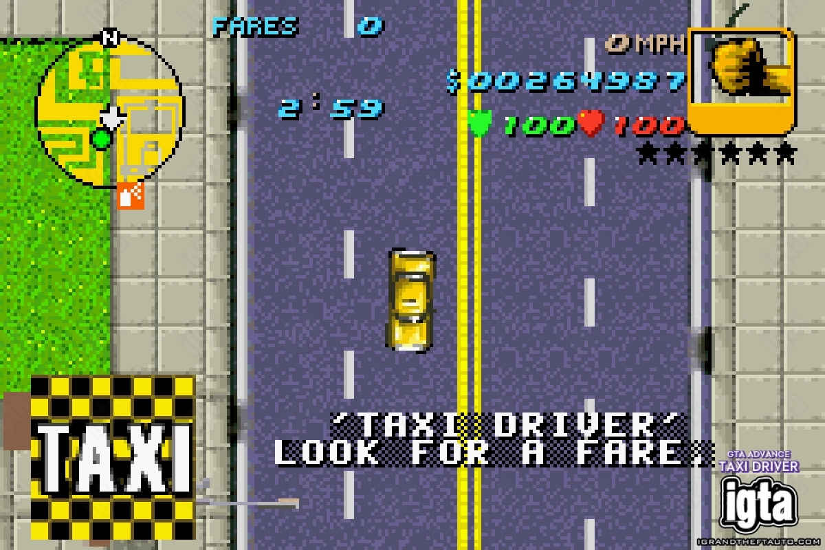 GTA Advance Taxi Driver 3