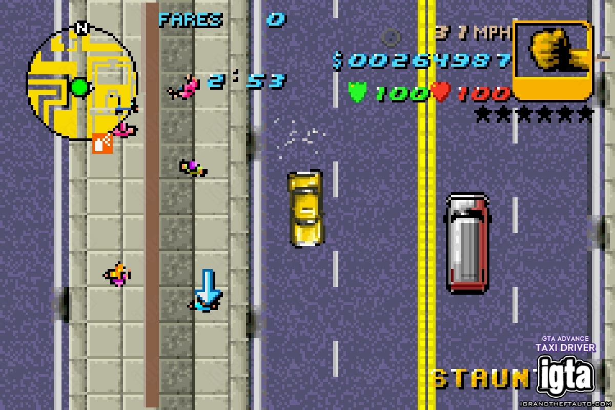 GTA Advance Taxi Driver 4