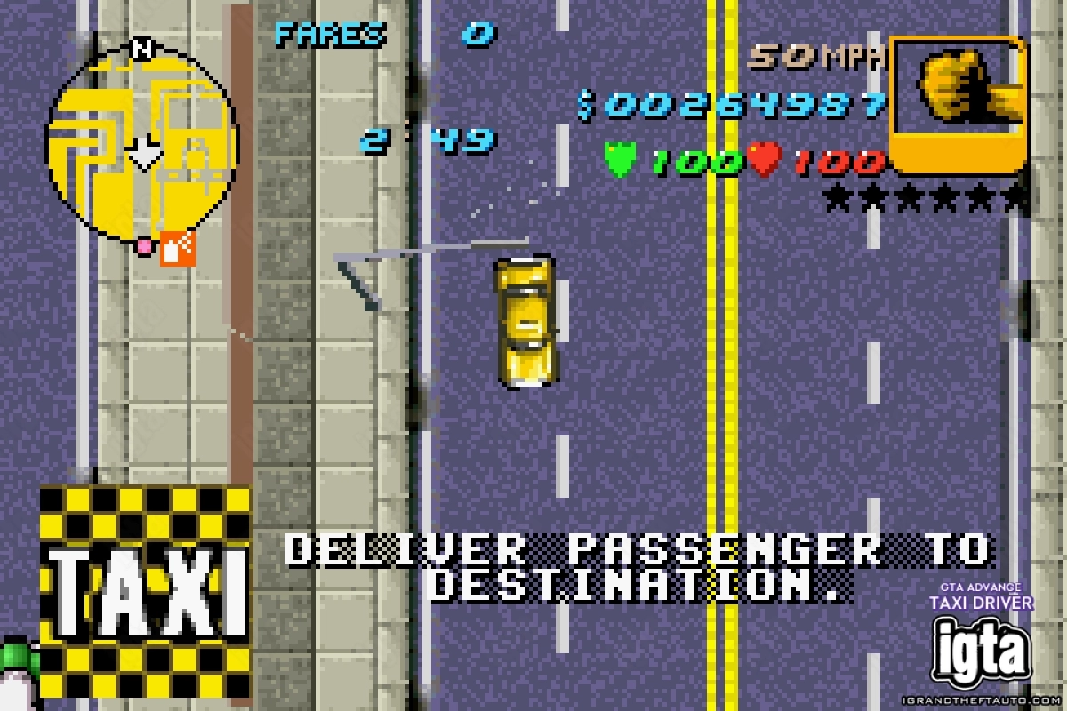 GTA Advance Taxi Driver 5