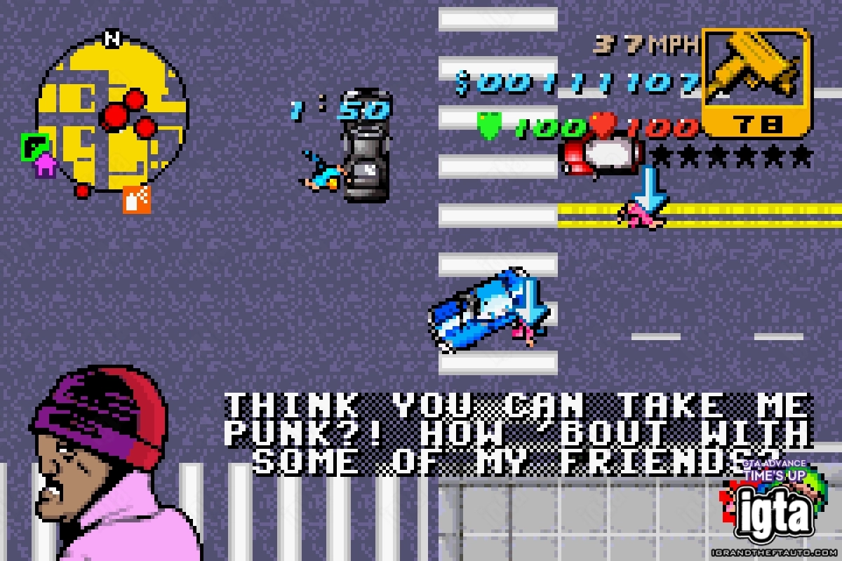 GTA Advance Times Up 10