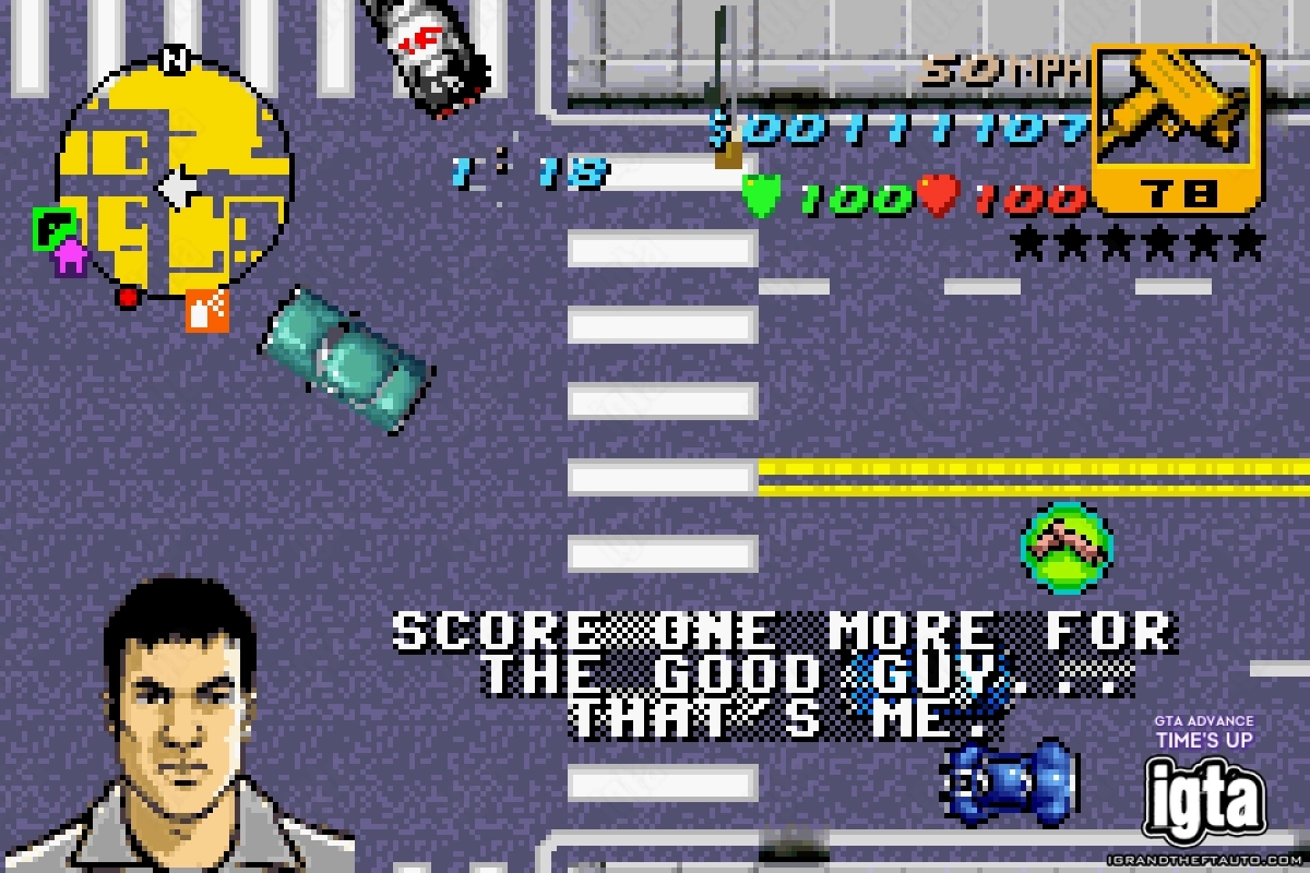 GTA Advance Times Up 11