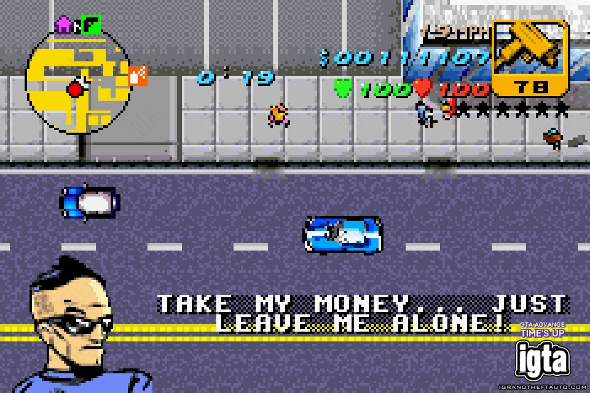 GTA Advance Times Up 12