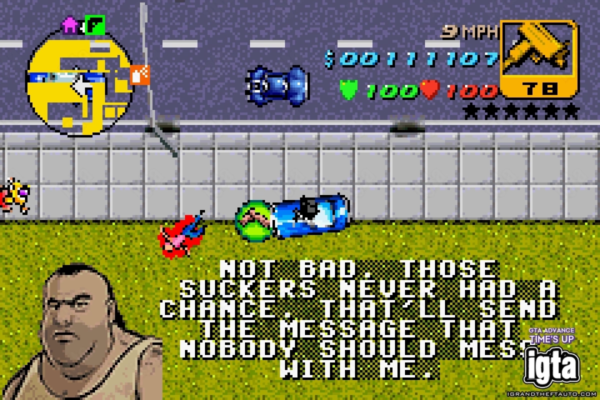 GTA Advance Times Up 14