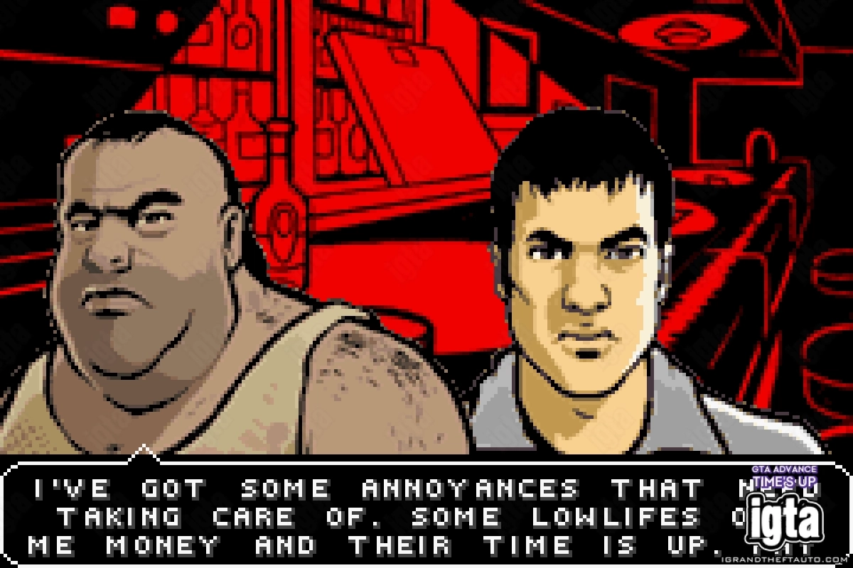 GTA Advance Times Up 2