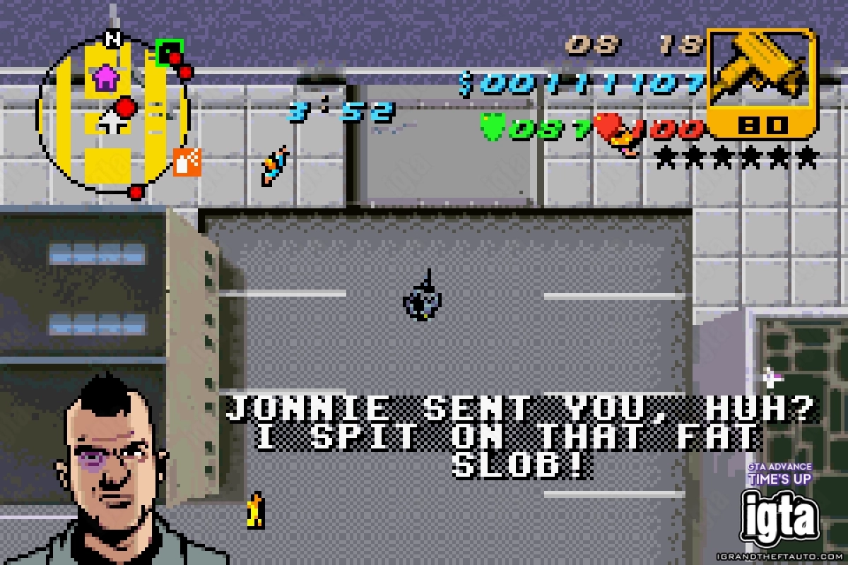 GTA Advance Times Up 4