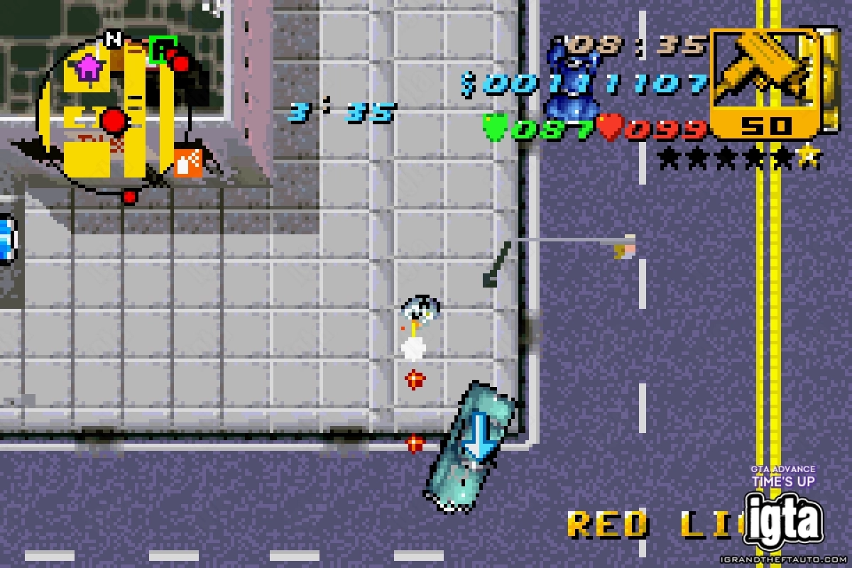 GTA Advance Times Up 5