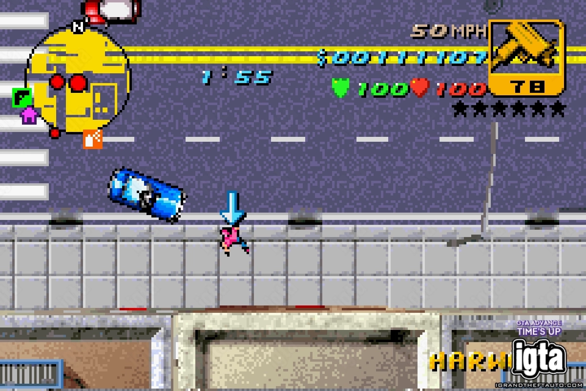 GTA Advance Times Up 9