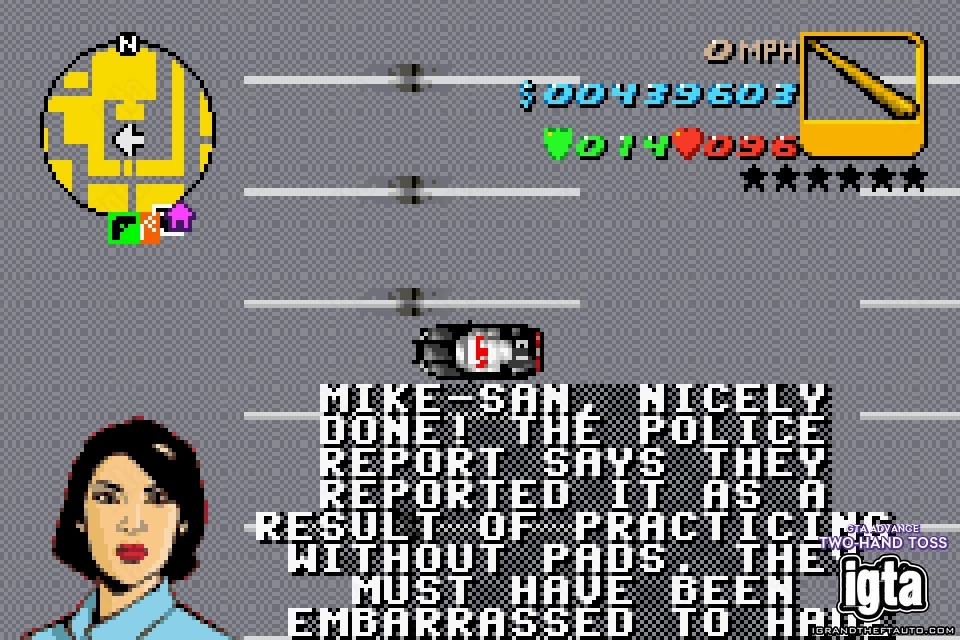 GTA Advance Two Hand Toss 12