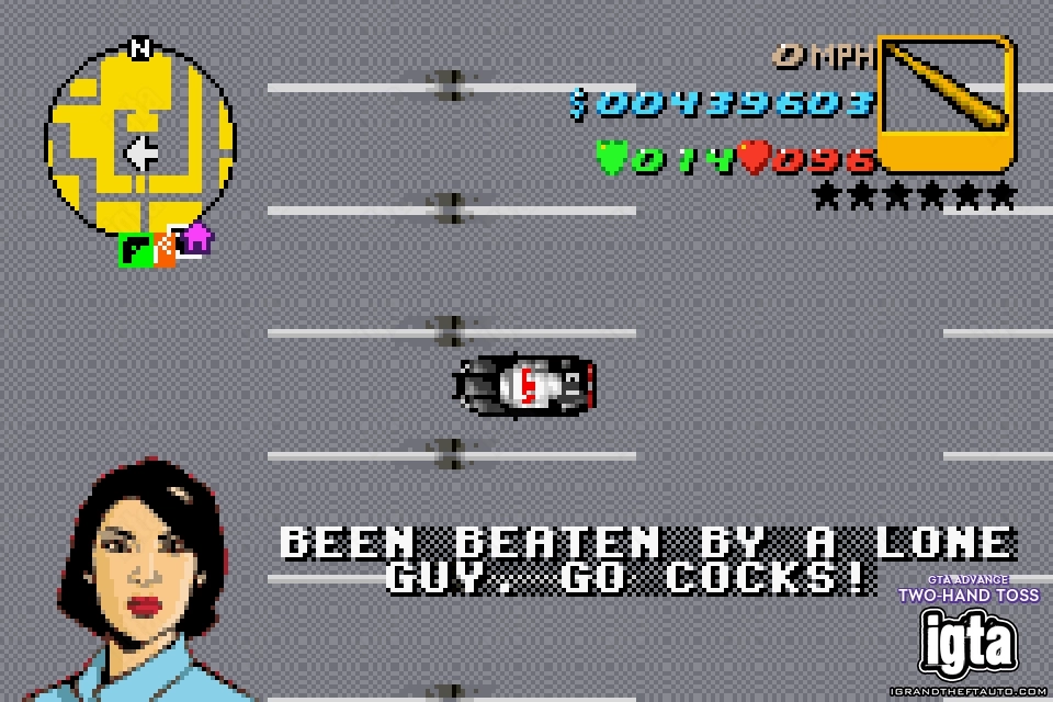 GTA Advance Two Hand Toss 13