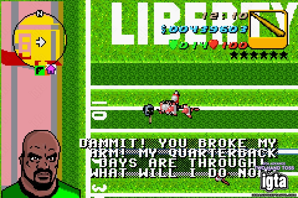 GTA Advance Two Hand Toss 8