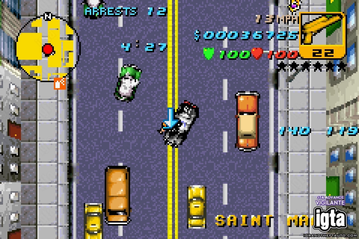 GTA Advance Vigilante 11