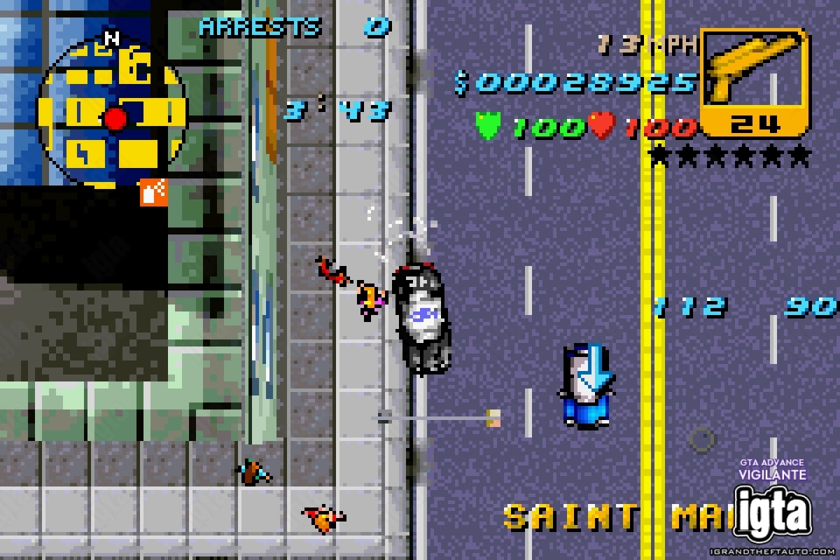 GTA Advance Vigilante 4