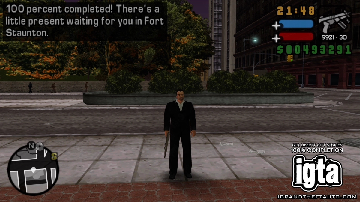 GTA Liberty City Stories 100 Percent Complete 1