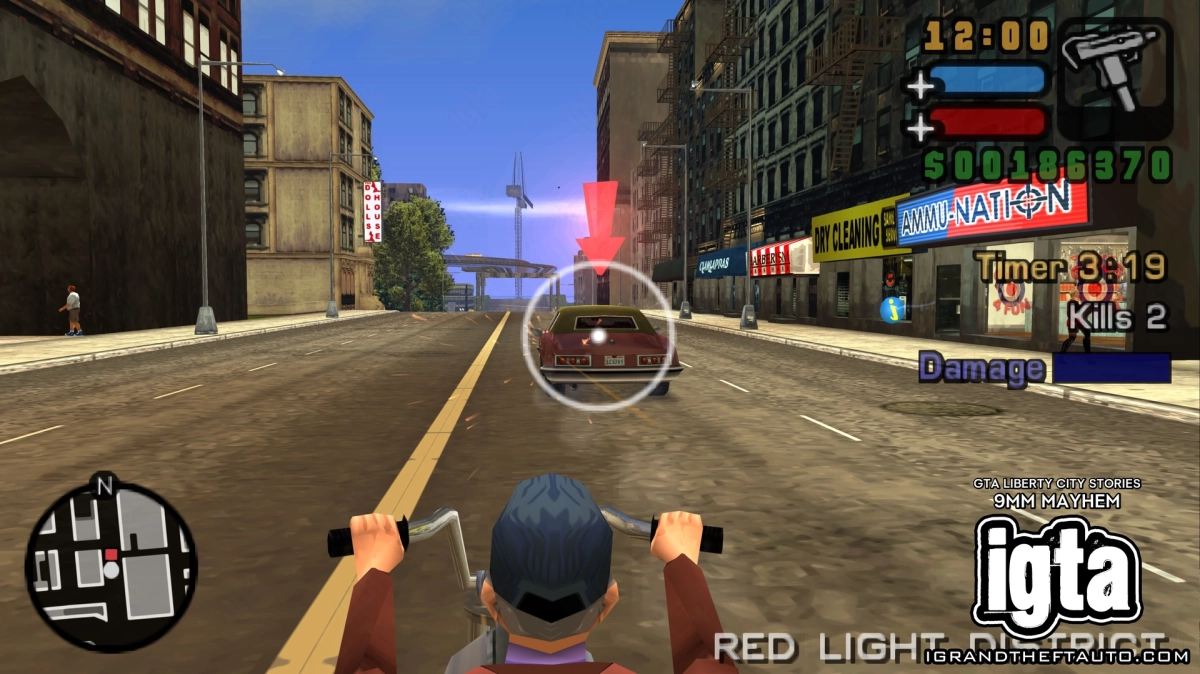 GTA Liberty City Stories 9mm Mayhem Action 1