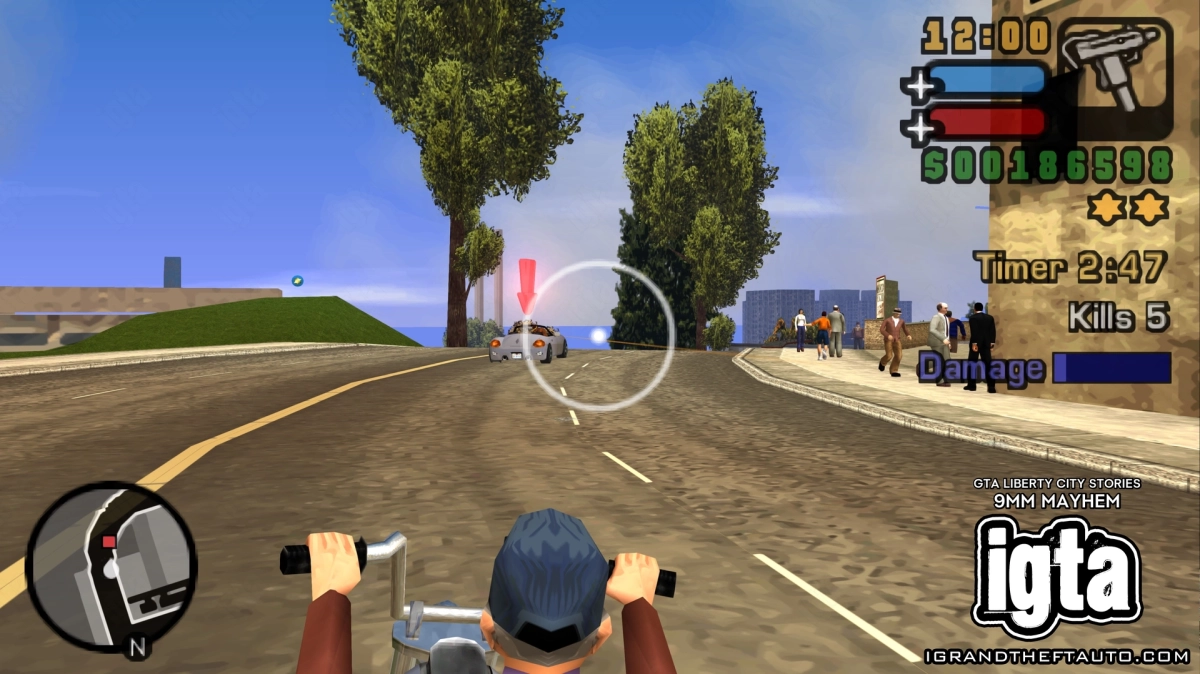 GTA Liberty City Stories 9mm Mayhem Action 2