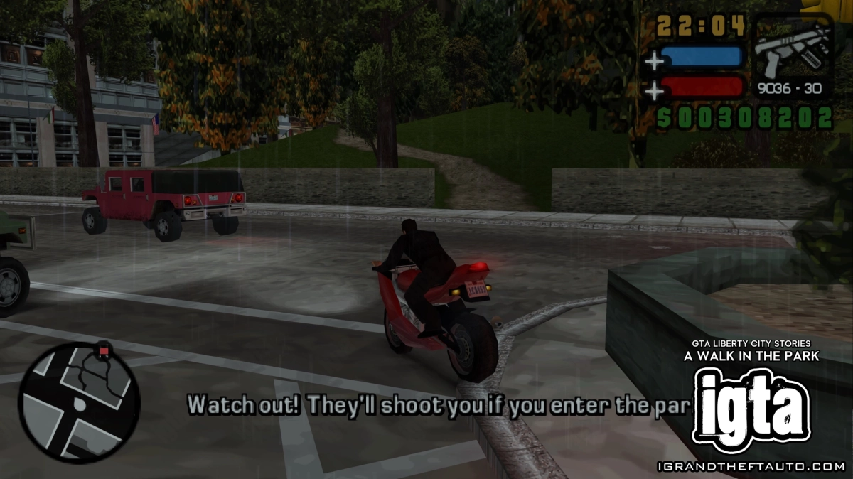 GTA Liberty City Stories A Walk In The Park 4