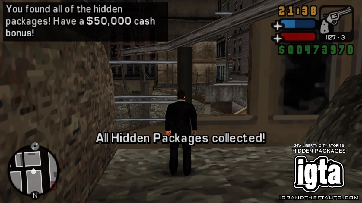 GTA Liberty City Stories All Hidden Packages