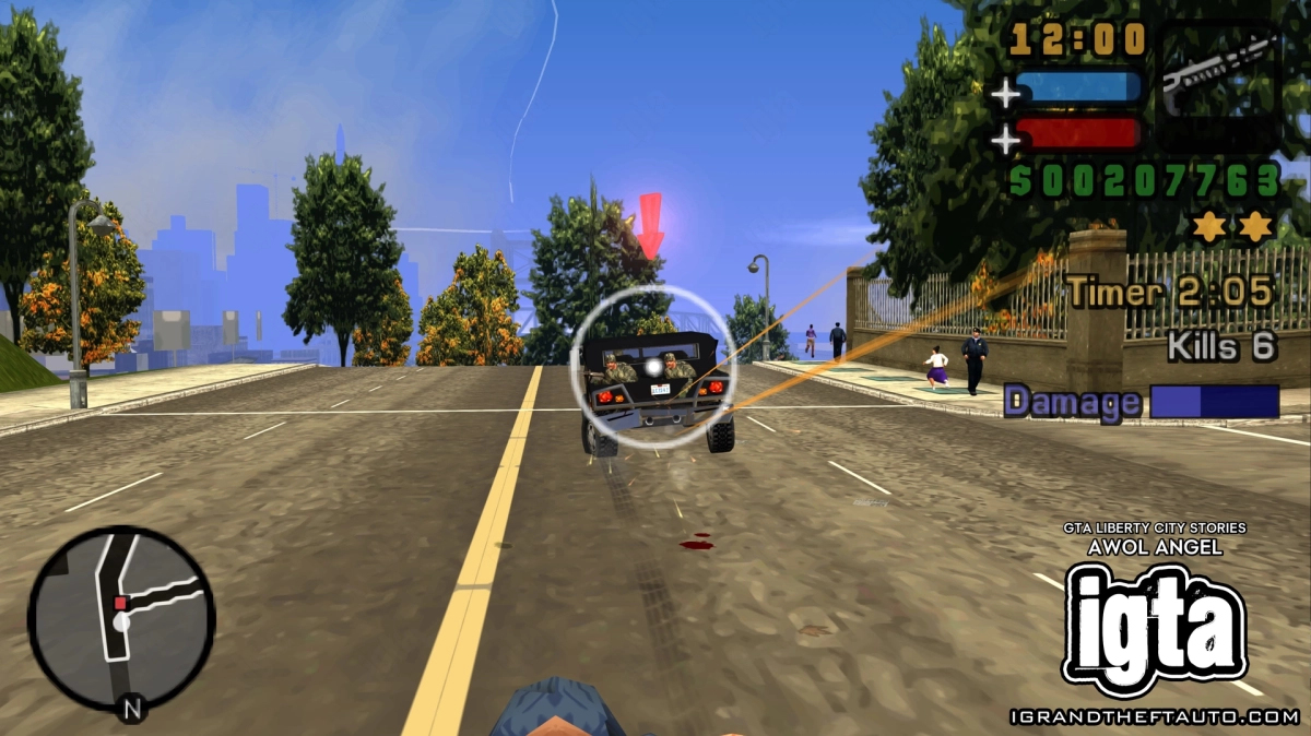 GTA Liberty City Stories Awol Angel Action 3