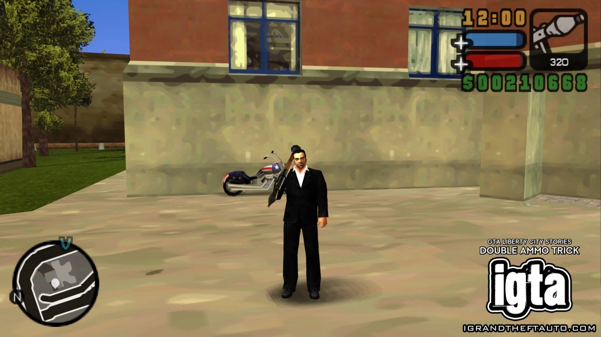 GTA Liberty City Stories Awol Angel Ammo Doubler Before
