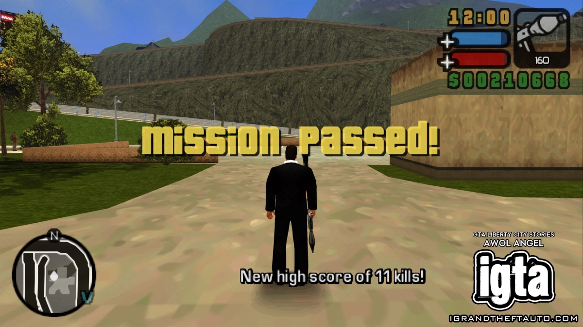 GTA Liberty City Stories Awol Angel Completed