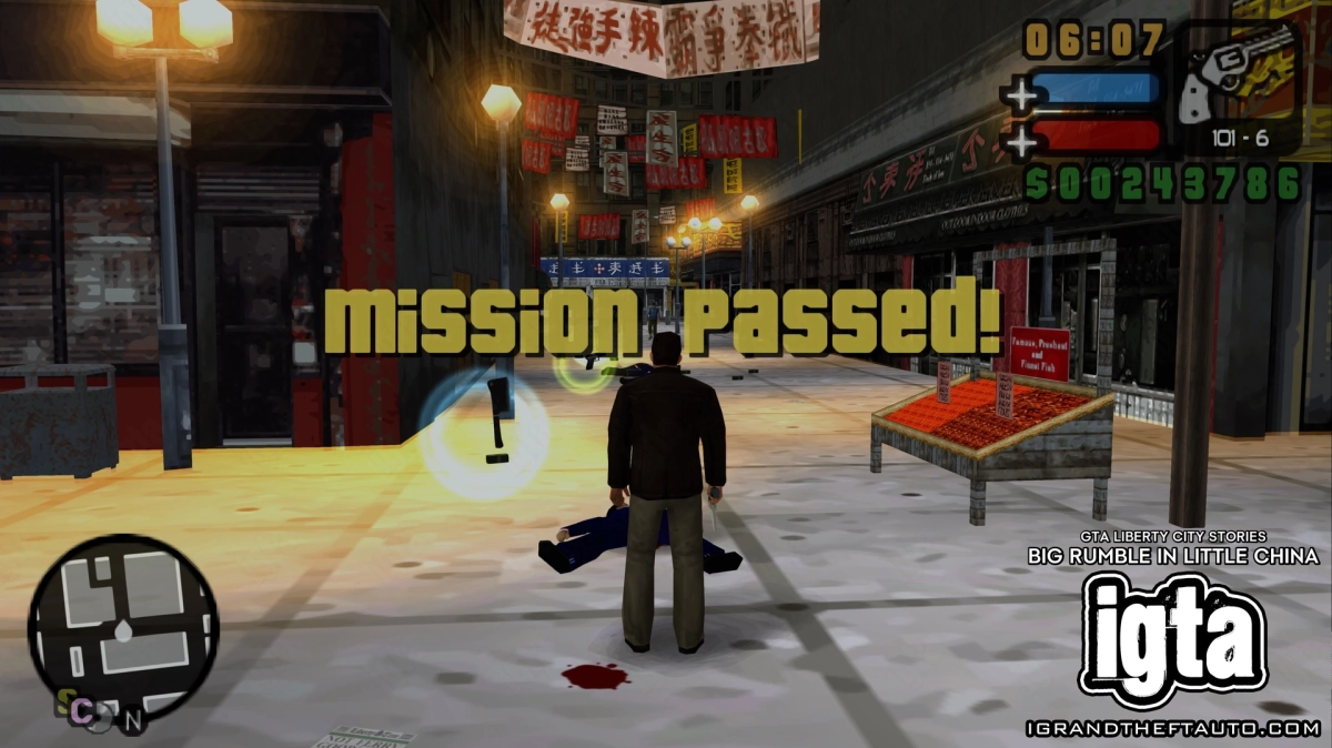GTA Liberty City Stories Big Rumble In Little China 11