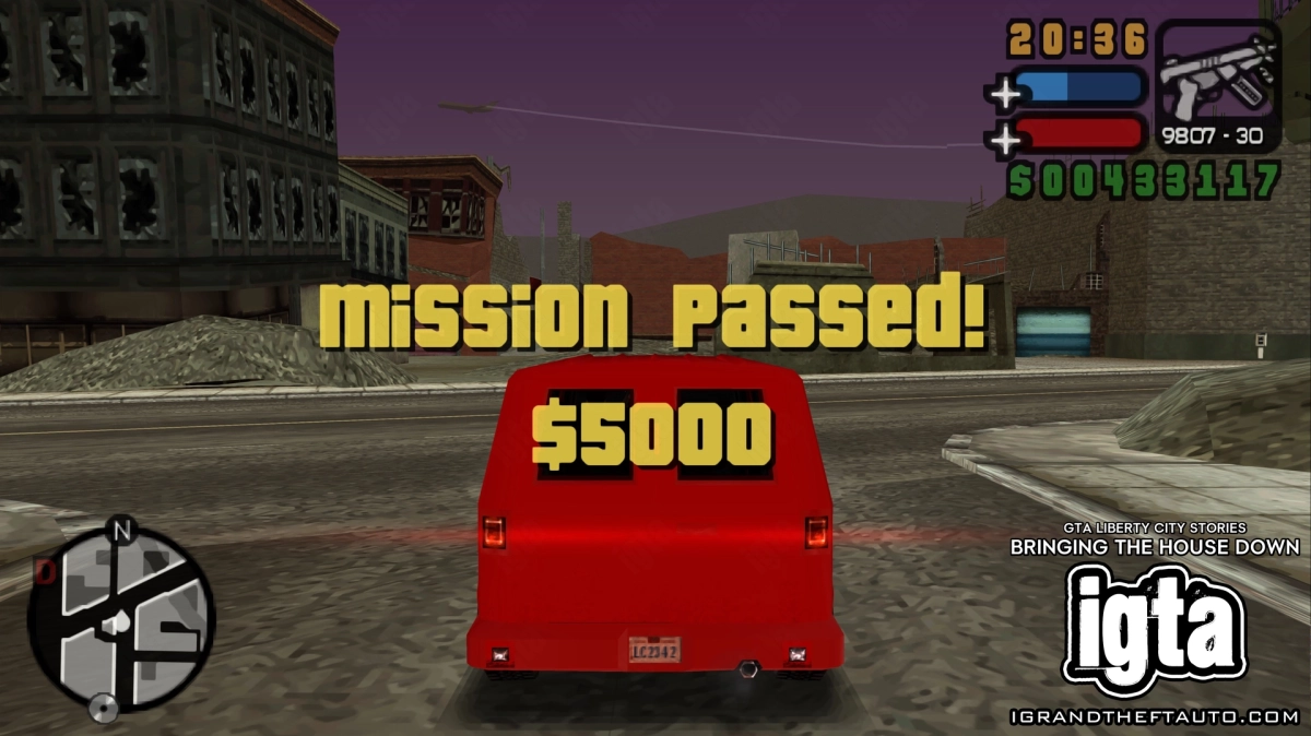 GTA Liberty City Stories Bringing The House Down 33
