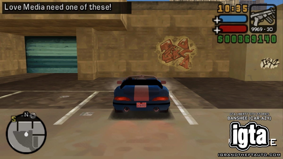 GTA Liberty City Stories Car Azy Banshee 2