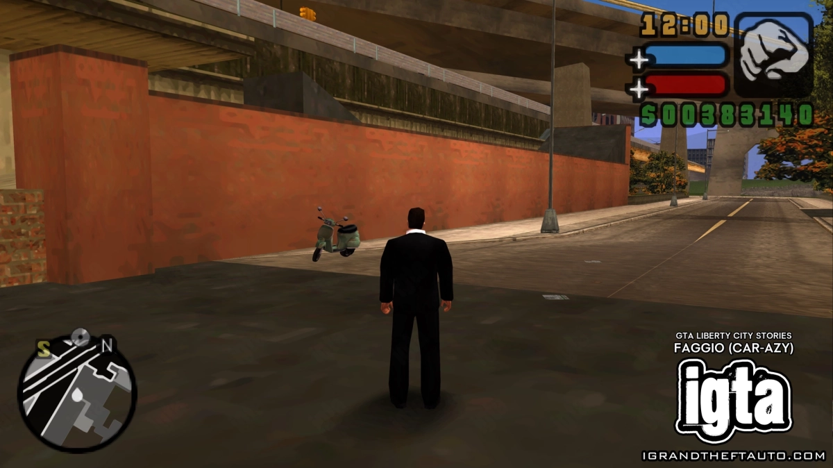 GTA Liberty City Stories Car Azy Faggio 1