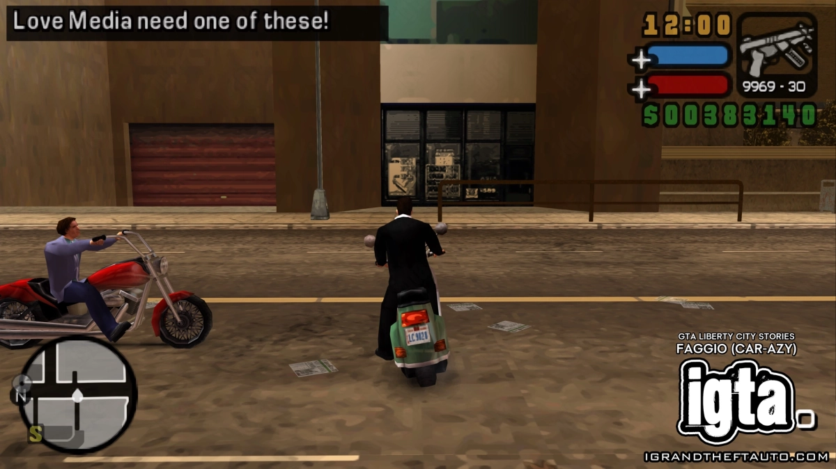 GTA Liberty City Stories Car Azy Faggio 2