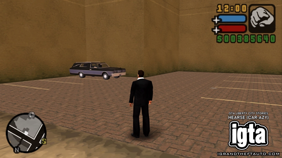 GTA Liberty City Stories Car Azy Hearse 1